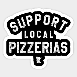 Support Local Pizzerias Sticker